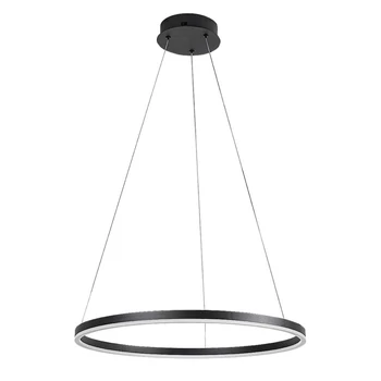 Pendul Rabalux ISAURE metal, acril, negru, alb, LED, 35W, 2200lm, 3000K-4000K-6500K - 72301