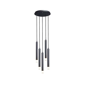 Pendul Rabalux RAMIRA metal, acril, negru, transparent, G9 - 72360