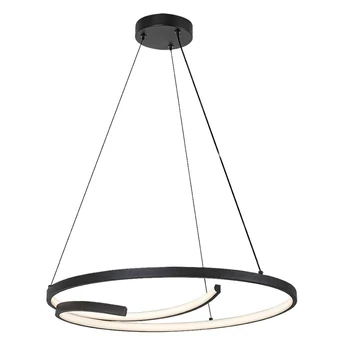 Pendul Rabalux NILOO metal, plastic, negru, transparent, LED, 40W, 3000K, 2080Lm - 72367