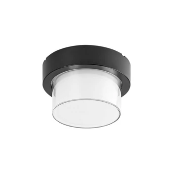 Aplica de perete exterioara Rabalux Durbe plastic, negru, alb, LED-RGB, 10W, 780lm, IP54 - 7246