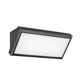 Aplica de perete exterioara Rabalux Rapla plastic, negru, alb, LED, 4000K, 12W, 1000lm, IP54 - 7282