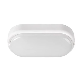 Aplica de perete exterioara Rabalux Hort plastic, alb, LED, 4000K, 15W, 1300lm, IP54 - 7408