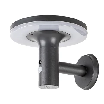 Lampa solara cu senzor Rabalux Botev metal, plastic, antracit, alb, LED, 4000K, 10W, 250lm, IP44 - 77017