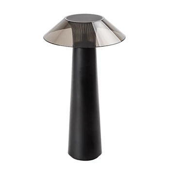 Veioza exterioara Rabalux ASSEN metal, plastic, negru, fumuriu, LED, 3000K, 5W, 40lm, IP44 - 77062