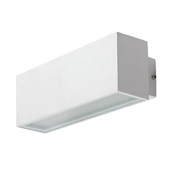 Aplica de perete exterioara Rabalux MATARO metal, sticla, alb, LED, 4000K, 10W, 970lm, IP54 - 77076