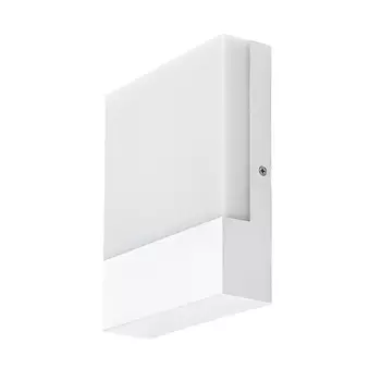 Aplica de perete exterioara Rabalux GIMONE plastic, alb, LED, 4000K, 10W, 660lm, IP44 - 77098