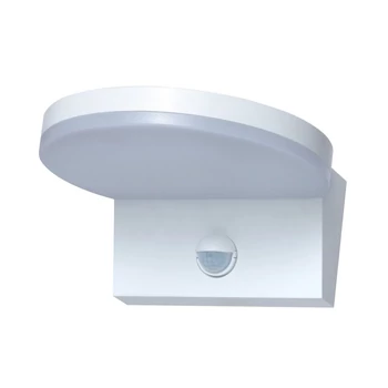 Aplica de perete exterioara cu senzor de miscare Rabalux BATIDA plastic, alb, LED, 9W, 950lm, 2700K-4000K-6500K, IP54 - 77120