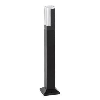 Lampadar exterior Rabalux DARVAS metal, plastic, negru, transparent, LED, 7W, 450lm, 2700K-4000K-6000K, IP54 - 77128