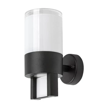 Aplica de perete exterioara Rabalux LEITHA metal, plastic, negru, alb, LED, 12W, 740lm, 3000K, IP44 - 77130