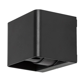 Aplica de perete exterioara Rabalux HALLSTATT metal, sticla, antracit, transparent, LED, 10W, 320lm, 3000K, IP54 - 77168