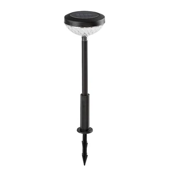 Lampa solara Rabalux MONOR plastic, negru, transparent, LED, 0.1W, 3lm, 3000K, IP44 - 77177