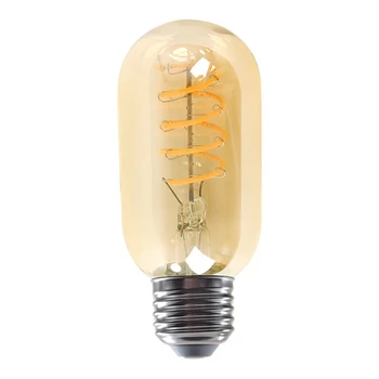 Bec Rabalux BULB metal, sticla, chihlimbar, E27, 4W, 3000K, 250Lm - 79008