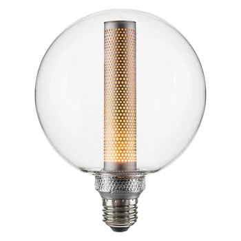 Bec Rabalux BULB metal, sticla, transparent, E27, 3W, 1800K, 30Lm - 79027