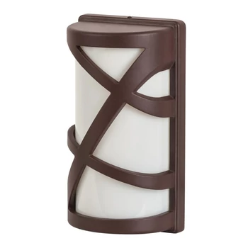 Aplica exterior Rabalux DURANGO E27 metal maro cu abajur plastic albstil modern IP54 - 8766