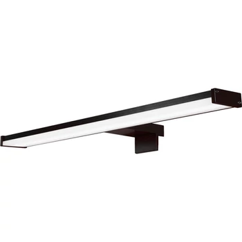 Aplica de perete pentru baie Searchlight KOS metal, acril, negru, alb, LED, 12W, 3000K, 862 Lm, IP44 - 17004-60BK