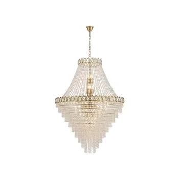 Pendul Searchlight Louis Phillipe metal, cristal, alama, transparent, E14, 60W - 1711-102SB