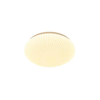 Plafoniera Searchlight Stripy metal, acril, alb, LED, 16W, 1898lm, 2700K-3200K-4000K - 23381-30WH
