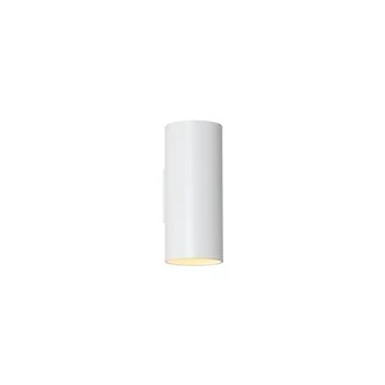 Aplica de perete Searchlight Cyls metal, alb, GU10, 10W - 24125WH