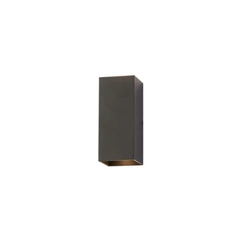 Aplica de perete Searchlight Don metal, negru, GU10, 10W - 24126BK
