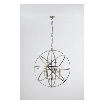 Pendul Searchlight ORBIT metal, antic alama, E14 - 2478-8AB
