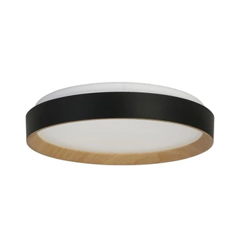 Plafoniera Searchlight SORRENTO metal, plastic, lemn, negru, alb, maro, LED, 24W, 3000-4000-6000K, 1043 Lm - 35510-380