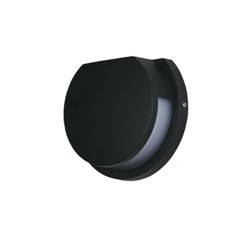 Aplica de prete exterioara Searchlight CHISWICK metal, acril, negru, LED, 6W, 3000K, 246 Lm, IP44 - 36110BK