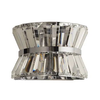 Aplica de perete Searchlight UPTOWN metal, cristal, crom, transparent, G9 - 59410-2CC