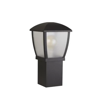 Lampadar exterior Searchlight SEATTLE metal, plastic, negru, E27 - 6591-450