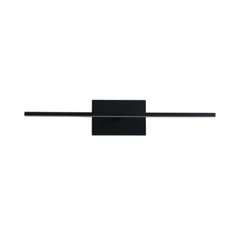 Aplica de perete pentru baie Searchlight AMALFI metal, acril, negru, LED, 7W, 3000K, 433 Lm, IP44 - 68241-41BK