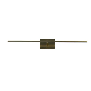 Aplica de perete pentru baie Searchlight AMALFI metal, acril, alama, LED, 10W, 3000K, 715 Lm, IP44 - 68241-61SB