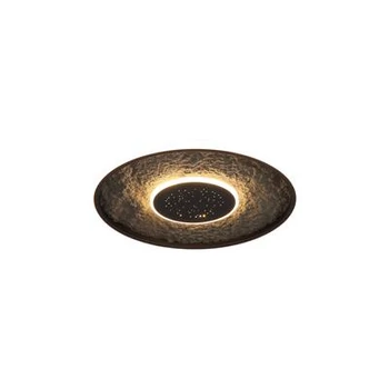 Plafoniera Searchlight Lumadisc metal, negru, LED, 20W, 3400lm, 3000K - 80880-46BK