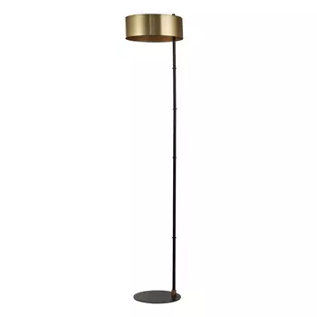 Lampadar Searchlight KNOX metal, negru, auriu, E27 - EU20225-1GO