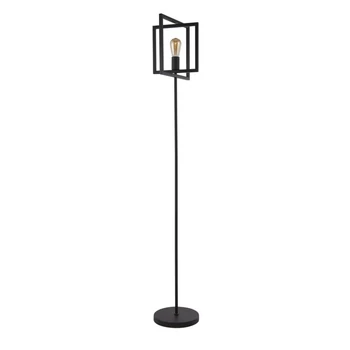 Lampadar Searchlight PLAZA metal, negru, E27 - EU23202-1BK