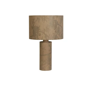Veioza Searchlight ISLA metal, hartie,maro, E27 - EU47811NA