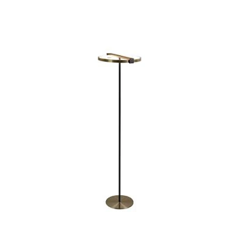 Lampadar Searchlight Aerial metal, negru, auriu, LED, 23W, 1385lm, 3000K - EU62332GO