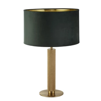 Veioza Searchlight LONDON metal, catifea, alama, verde, E27 - EU65721GR