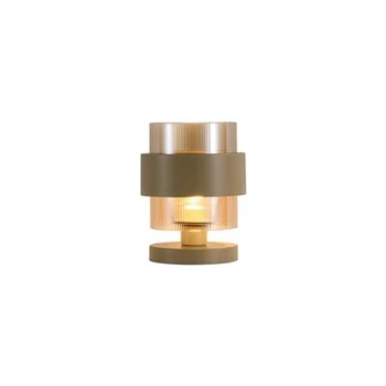 Veioza Searchlight Royal metal, sticla, nisip, chihlimbar, E27, 60W - EU82437-1SA