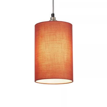 Abajur Searchlight textil, portocaliu, B22, E14, E27 - SO701900