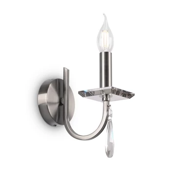Aplica de perete FORTE metal, nichel, E14 - H011WL-01N