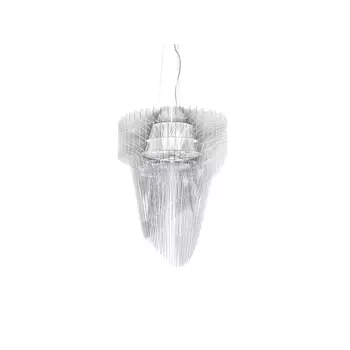 Pendul Slamp ARIA metal, Cristalflex, Lentiflex, transparent E27 - ARISS00TRS01T00E27EU