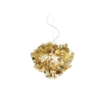 Pendul Slamp VELI metal, Goldflex, auriu E27 - VELSS00GLD01T00000EU