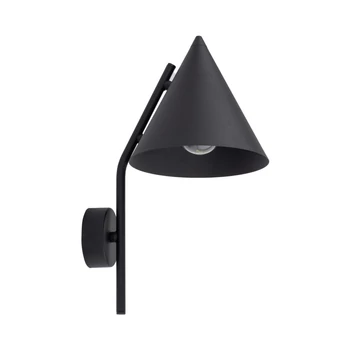 Aplica de perete TK Lighting CONO metal, negru, E27 - TK-10041