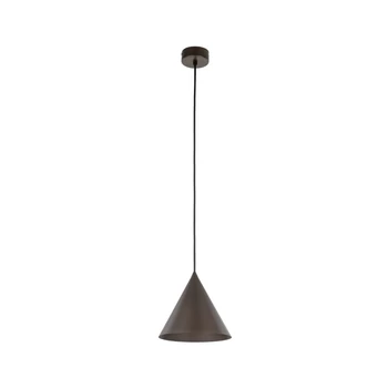 Pendul TK Lighting CONO metal, maro, E27 - TK-10073