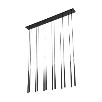 Pendul TK Lighting PIANO metal, negru,  G9 - TK-10115