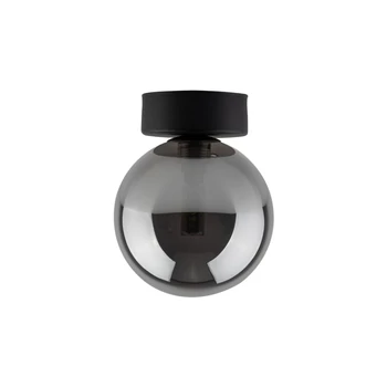 Aplica de perete TK Lighting ESTERA metal, sticla, negru, fumuriu, G9 - TK-10255