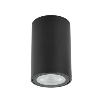Plafoniera de baie TK Lighting FLARE metal, negru, GU10, IP44 - TK-10583
