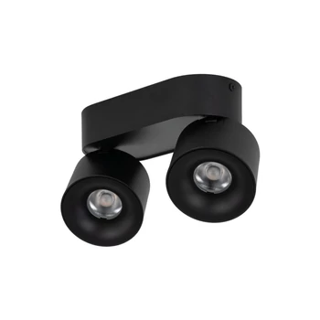 Plafoniera TK Lighting SPARK DUO metal, negru, LED, 10W, 3000K, 1531 Lm - TK-18164