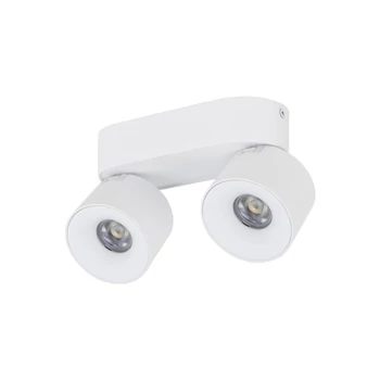 Plafoniera TK Lighting SPARK DUO metal, alb, LED, 10W, 3000K, 1531 Lm - TK-18171