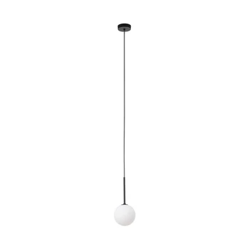 Pendul TK Lighting MARTIN metal, sticla, negru, alb, G9 - TK-4502