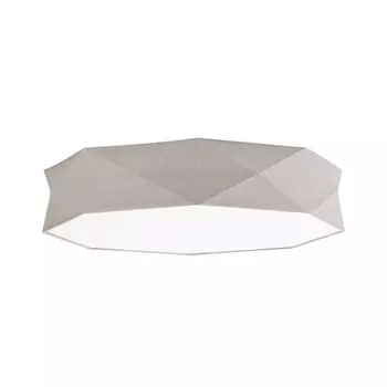 Plafoniera TK Lighting KANTOOR textil, hartie, bej, alb, E27 - TK-6196